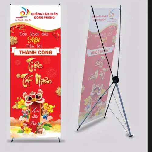 Standee chân X cường lực, tốt